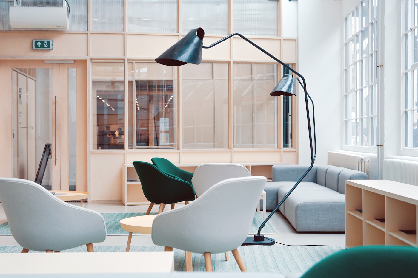 Creative team workspace